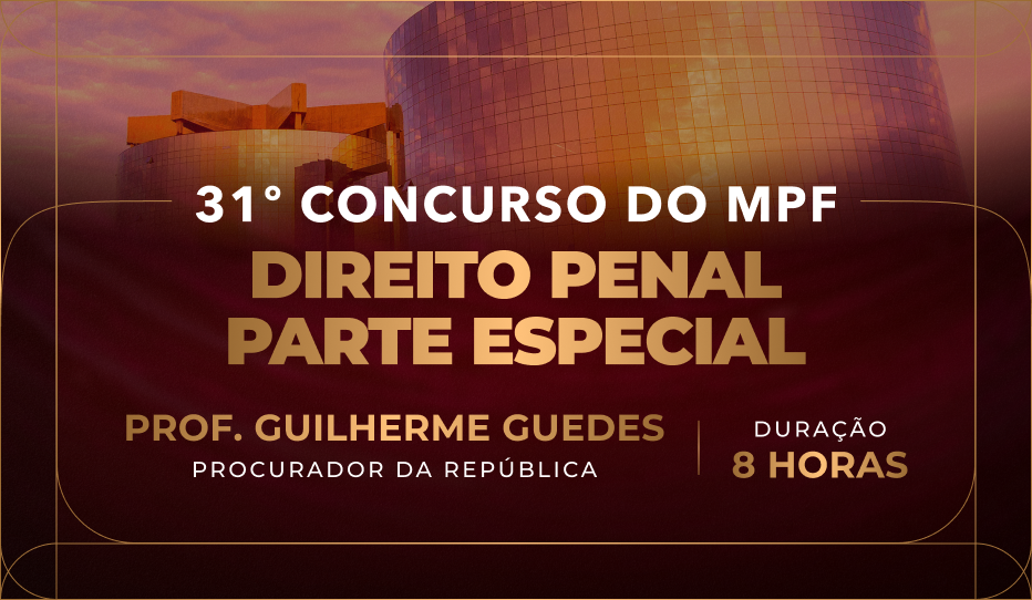 DISCIPLINA ISOLADA DE DIREITO PENAL - PARTE ESPECIAL