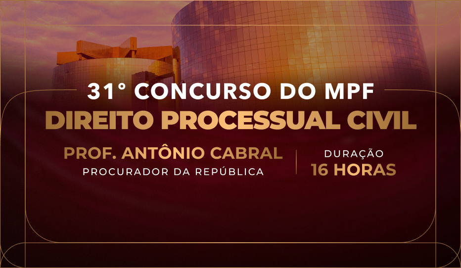  DISCIPLINA ISOLADA DE DIREITO PROCESSUAL CIVIL