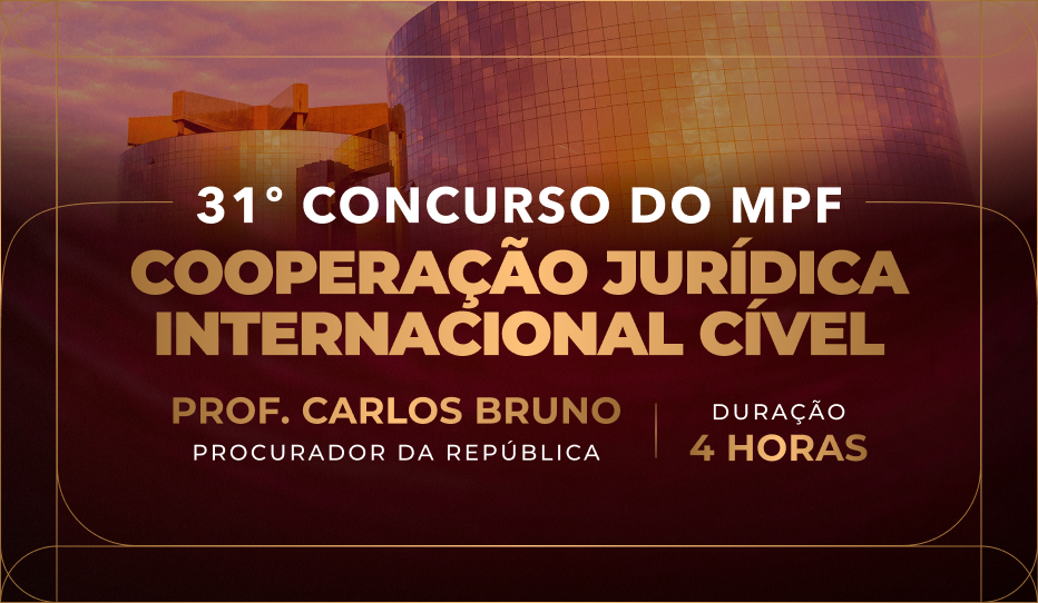  DISCIPLINA ISOLADA DE COOPERAO JURDICA INTERNACIONAL CVEL