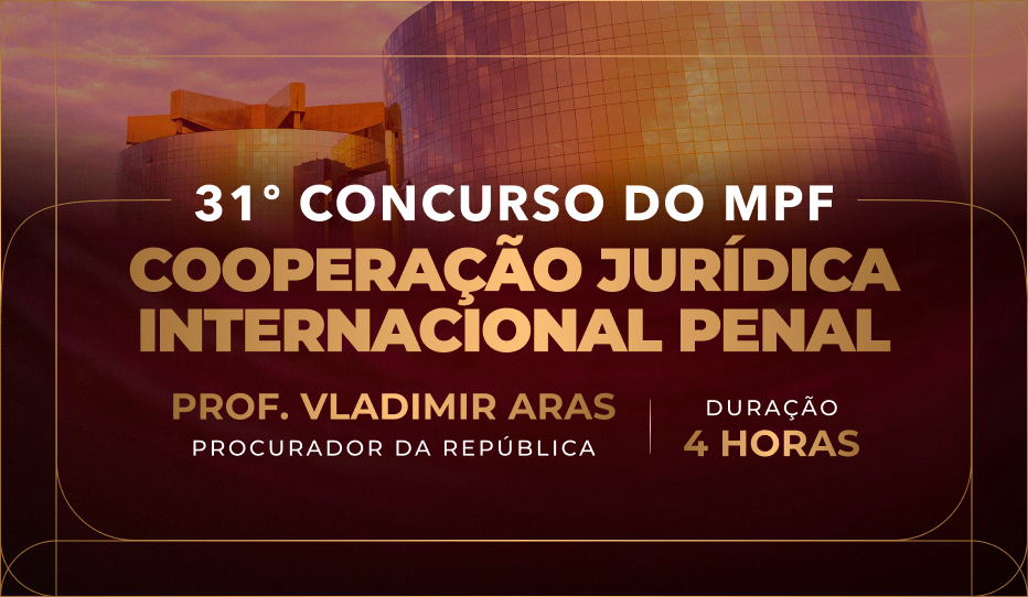 DISCIPLINA ISOLADA DE COOPERAO JURDICA  INTERNACIONAL PENAL